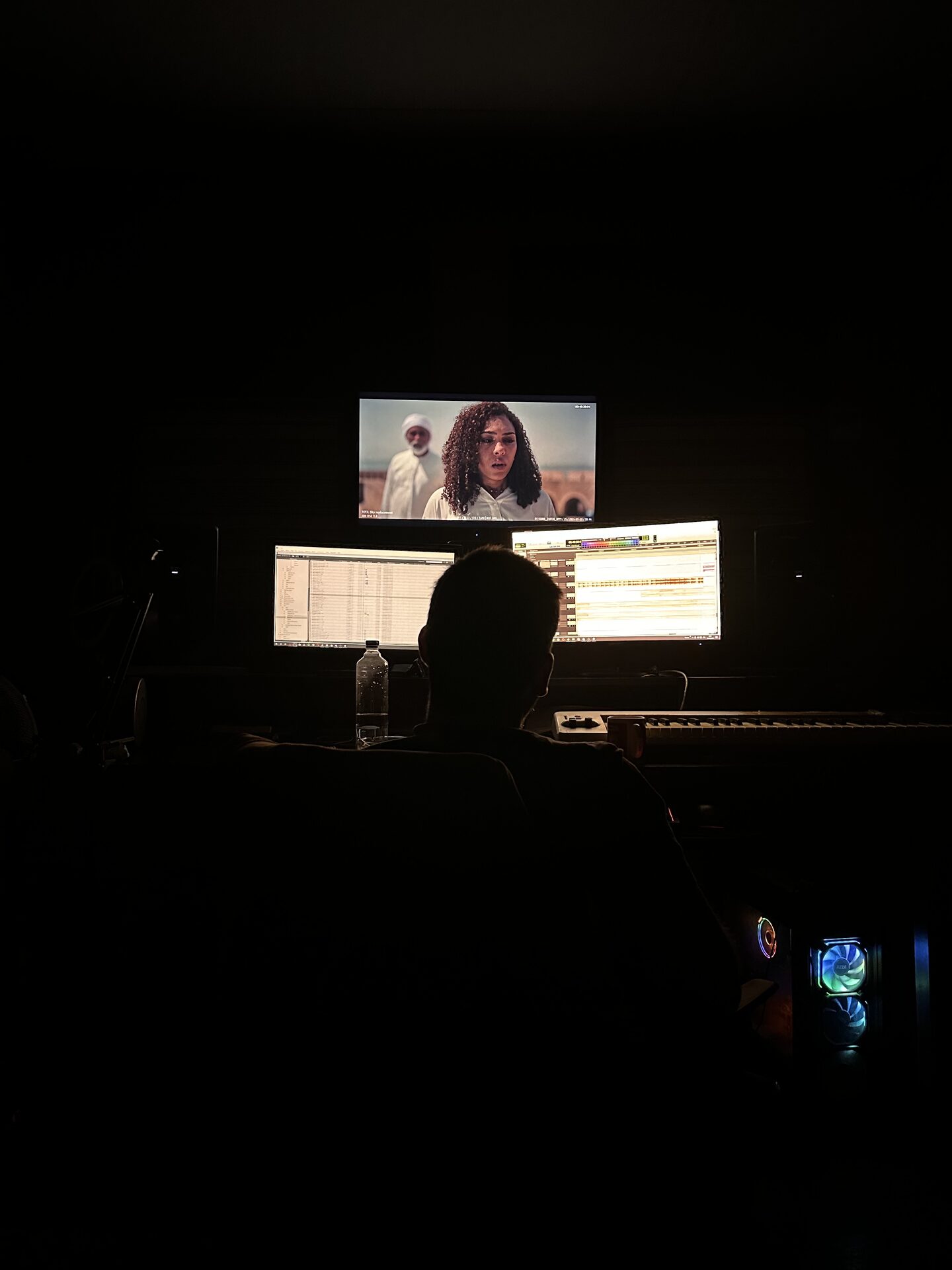 Salle de post-production